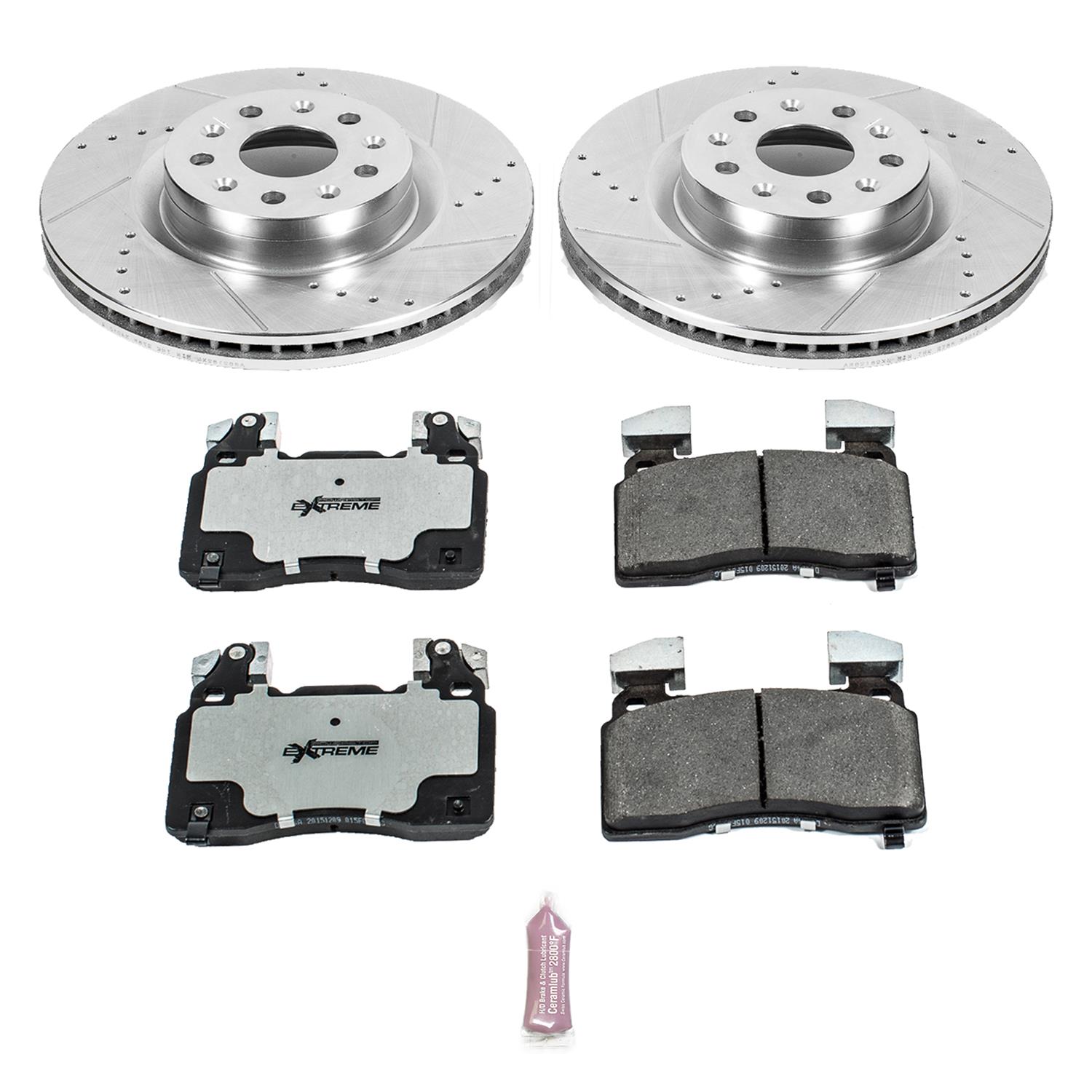 2006 For Smart Fortwo Front Disc Brake Rotors and Ceramic Brake Pads Stirling