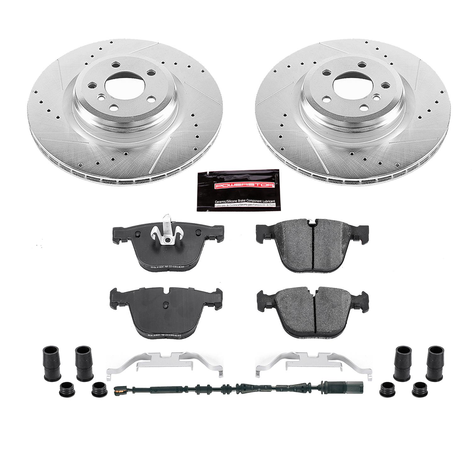 PowerStop KC7087 PowerStop Z23 Evolution Sport Brake Upgrade Kits PowerStop KC7087 PowerStop Z23 Evolution Sport Brake Upgrade Kits