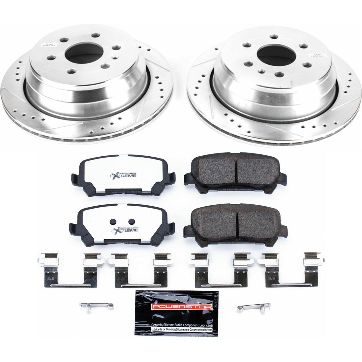 Power Stop K7127-36 Power Stop Z36 Truck and Tow Brake Upgrade Kits ...