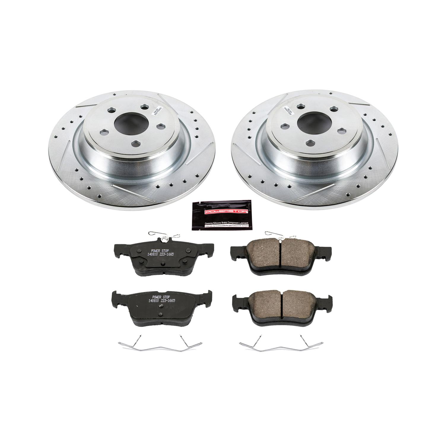 Power Stop K7144 Power Stop Z23 Evolution Sport Brake Upgrade Kits