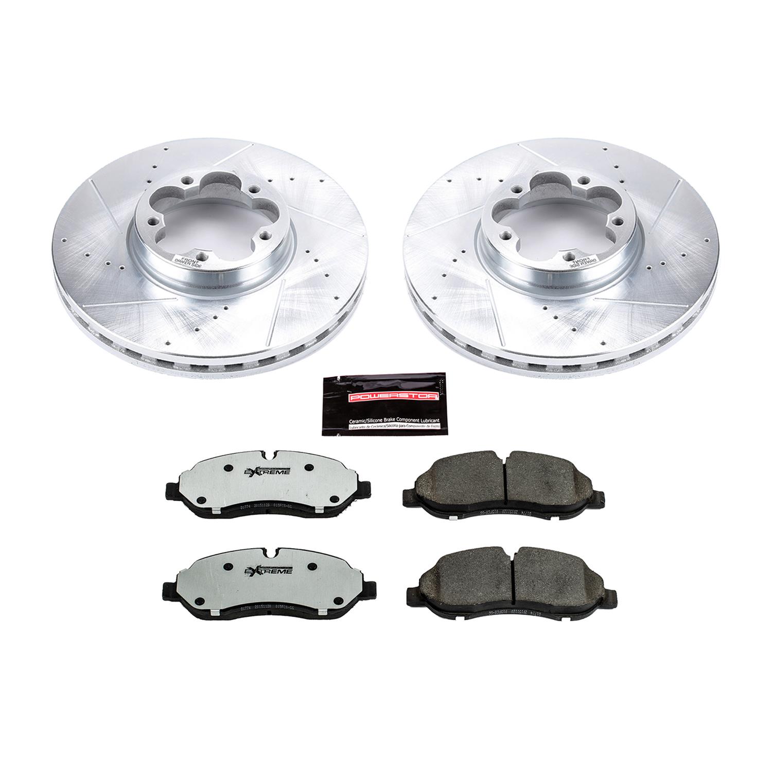 Power Stop 2020 Ford Transit-350 HD Front & Rear Z36 Truck & Tow Brake Kit (1x psbK7148-36, 1x psbK8539-36) thumbnail 6