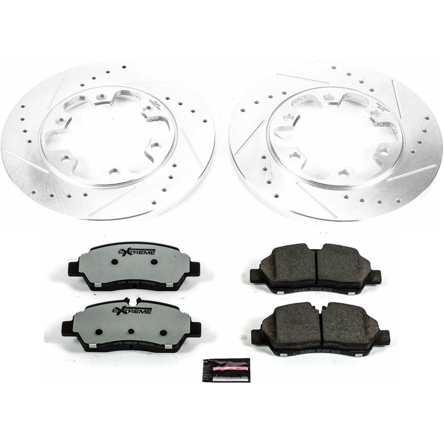 Power Stop 15-18 Ford Transit-350 HD Front & Rear Z36 Truck & Tow Brake Kit (1x psbK7148-36, 1x psbK7149-36) thumbnail 7