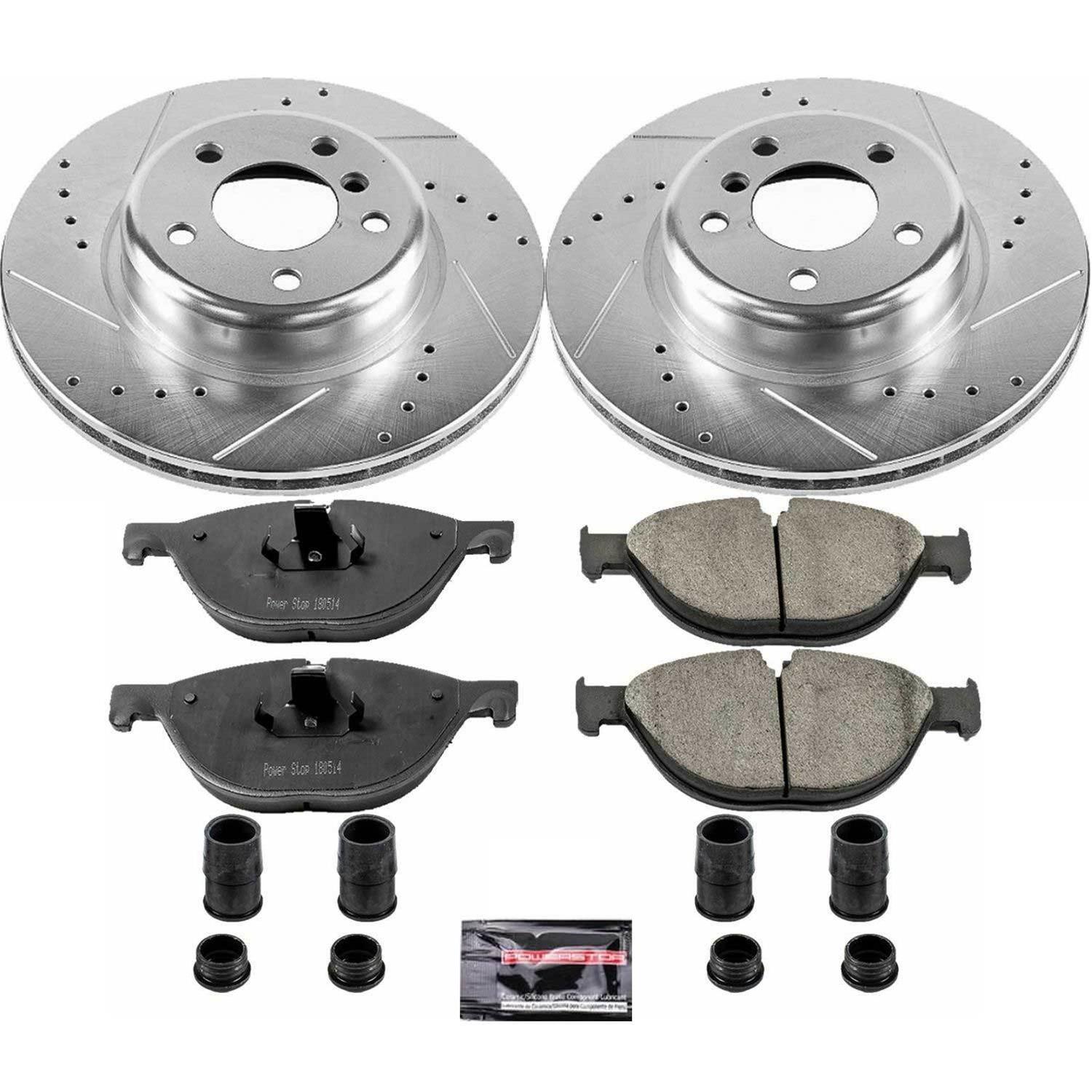 Power Stop 12-13 BMW 528i Front & Rear Z23 Evolution Sport Brake Kit (1x psbK6034, 1x psbK7162) thumbnail 7