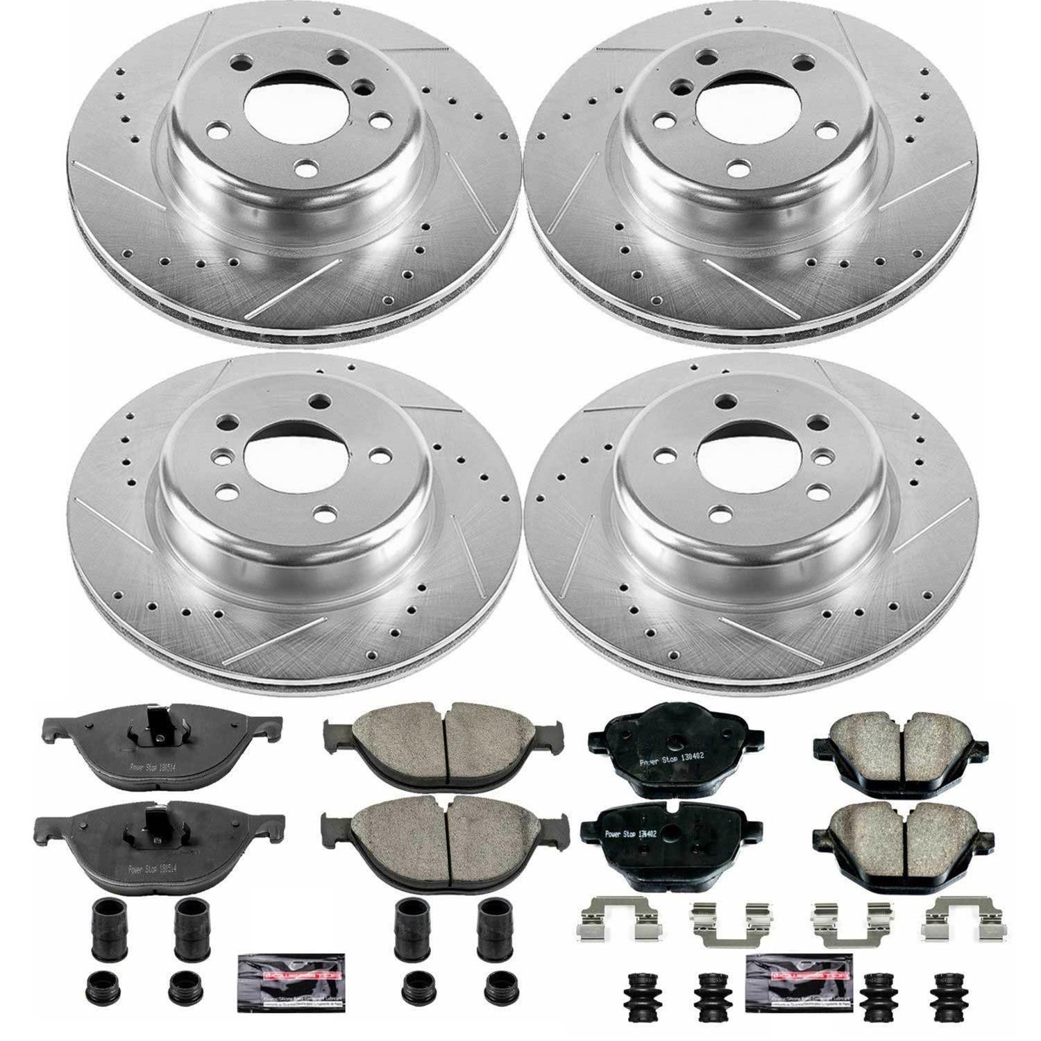 Power Stop 12-13 BMW 528i Front & Rear Z23 Evolution Sport Brake Kit (1x psbK6034, 1x psbK7162) thumbnail 3