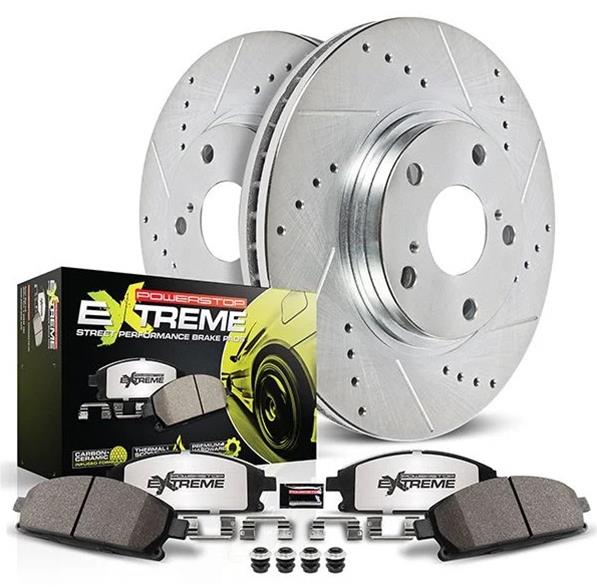 Power Stop 15-20 Acura TLX Front and Rear Z26 Street Brake Kit (1x psbK7216-26, 1x psbK7214-26) thumbnail 8