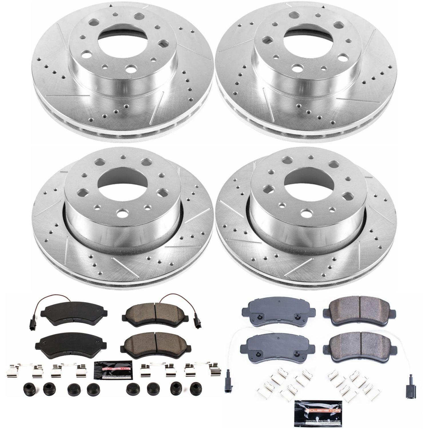 Power Stop 14-15 Ram ProMaster 1500 Front & Rear Z23 Evolution Sport Brake Kit (1x psbK7313, 1x psbK7303) thumbnail 8