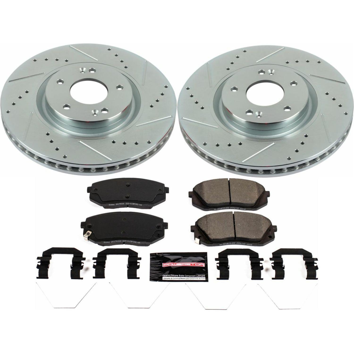 PowerStop K7511 PowerStop Z23 Evolution Sport Brake Upgrade Kits