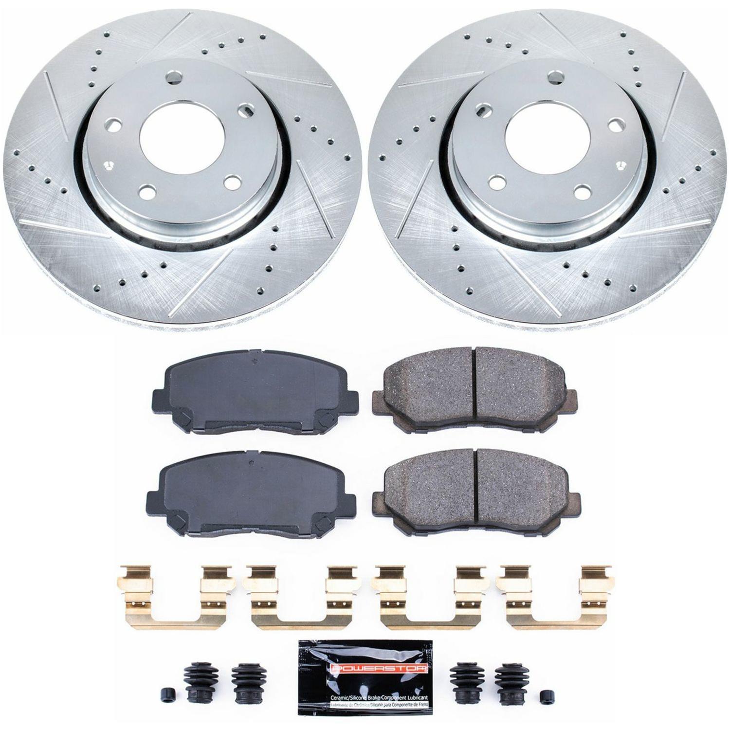 Power Stop K7689 Power Stop Z23 Evolution Sport Brake Upgrade Kits