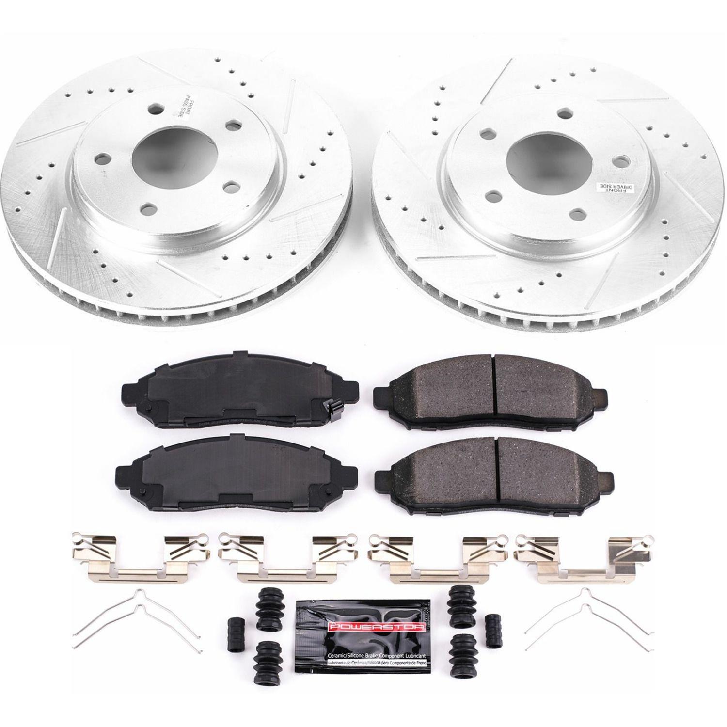 PowerStop K7778 PowerStop Z23 Evolution Sport Brake Upgrade Kits