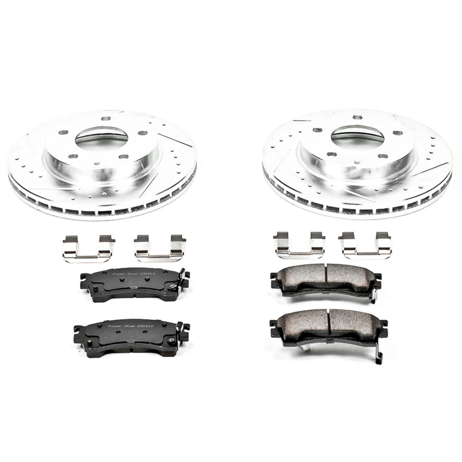 PowerStop K783 PowerStop Z23 Evolution Sport Brake Upgrade Kits