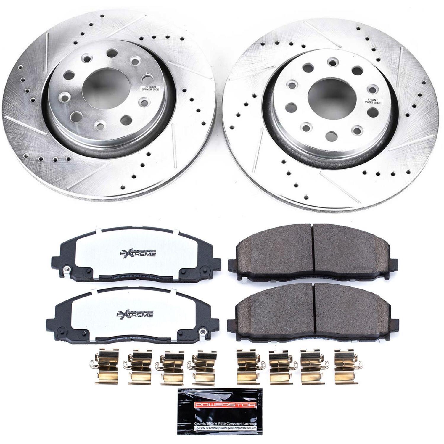 Power Stop K7940-36 Power Stop Z36 Truck and Tow Brake Upgrade Kits |  Summit Racing