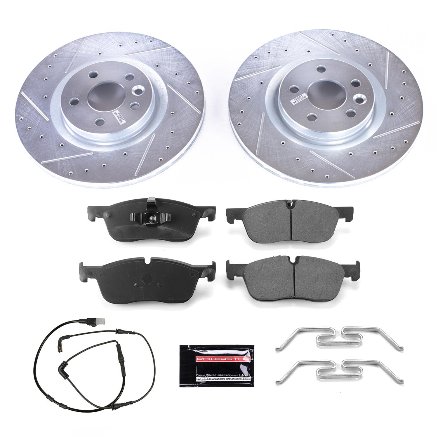 Power Stop 18-19 Land Rover Discovery Sport Front & Rear Z23 Evolution Sport Brake Kit (1x psbK8109, 1x psbK7991) thumbnail 3