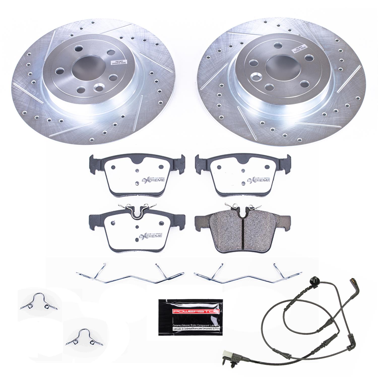 Power Stop 16-18 Land Rover Range Rover Evoque Front & Rear Z36 Truck & Tow Brake Kit (1x psbK7994-36, 1x psbK7991-36) thumbnail 7