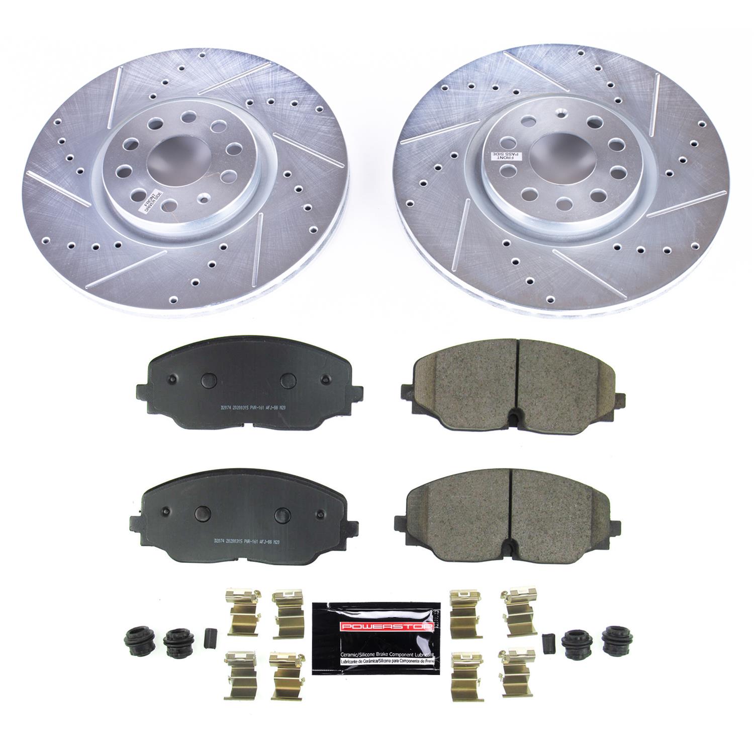 Power Stop K8117 Power Stop Z23 Evolution Sport Brake Upgrade Kits | Summit  Racing