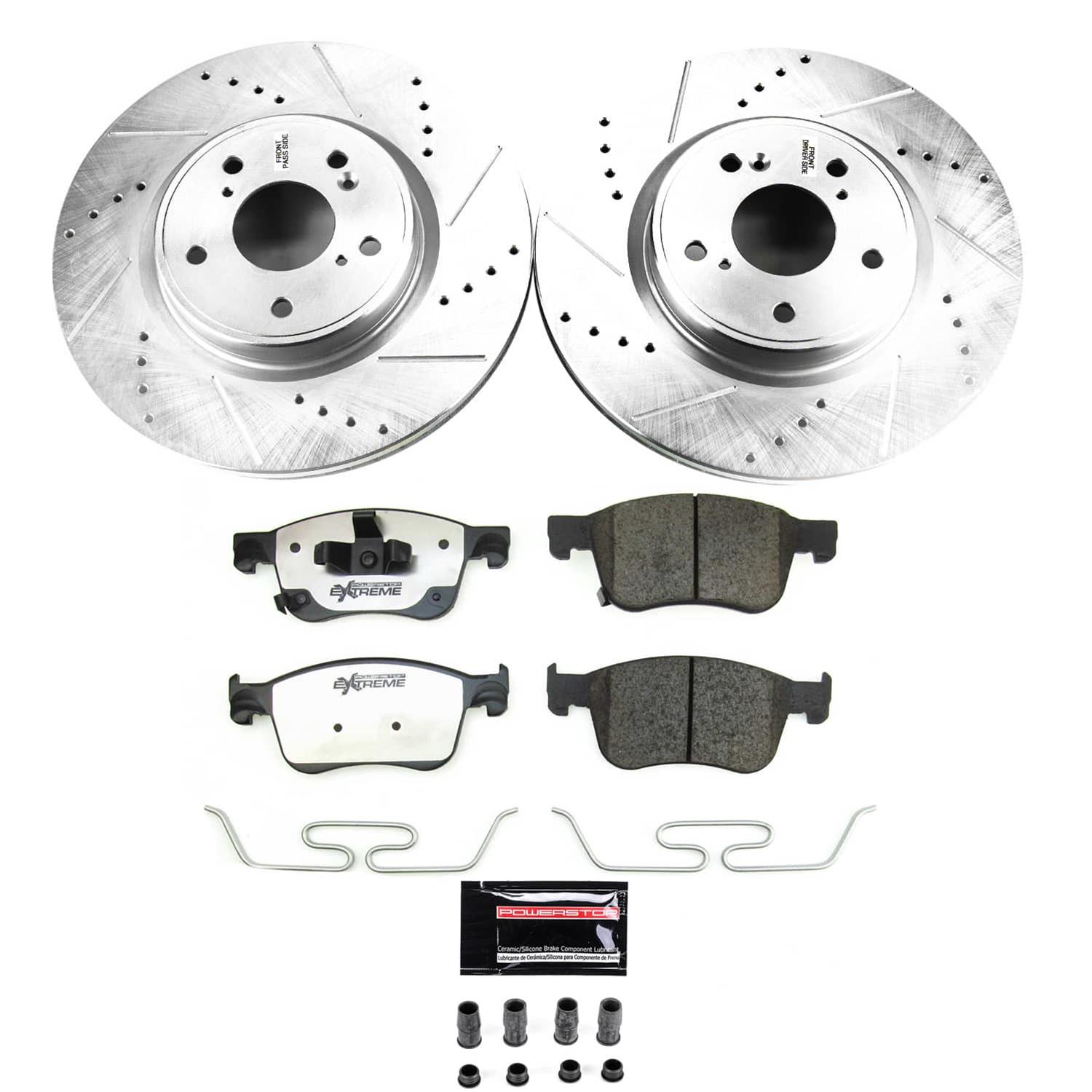 PowerStop K9233-26 PowerStop Z26 Street Warrior Brake Upgrade Kits