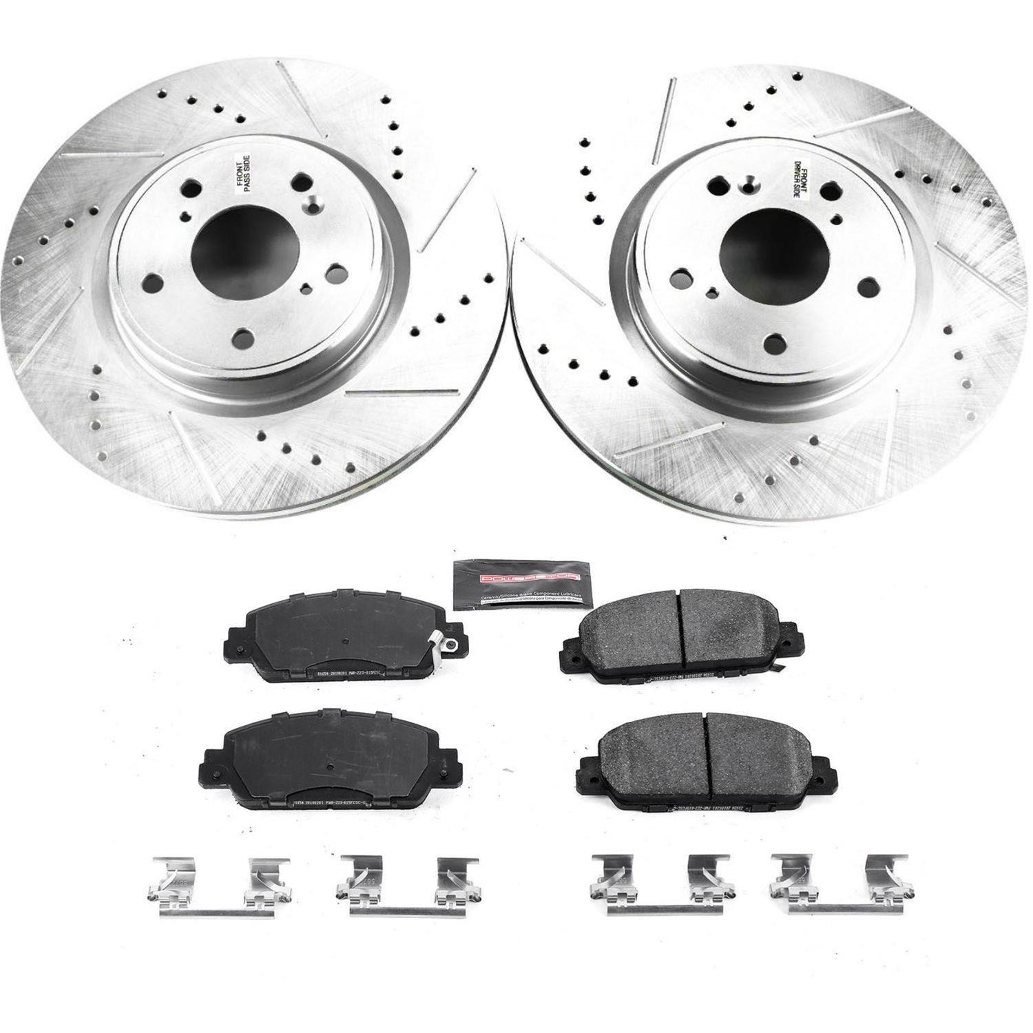 Power Stop K8165 Power Stop Z23 Evolution Sport Brake Upgrade Kits
