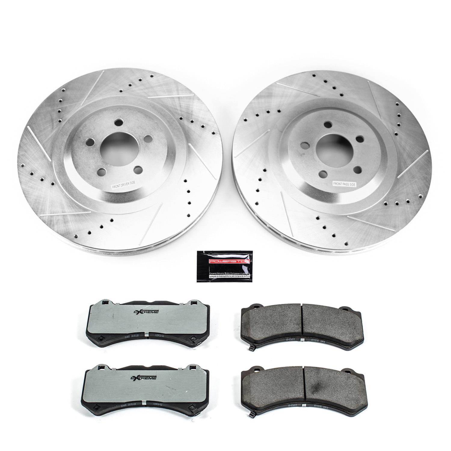 Power Stop K8169-26 Power Stop Z26 Street Warrior Brake Upgrade Kits |  Summit Racing