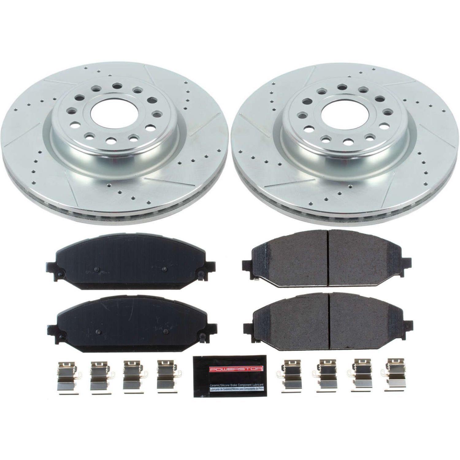 PowerStop K8183 PowerStop Z23 Evolution Sport Brake Upgrade Kits