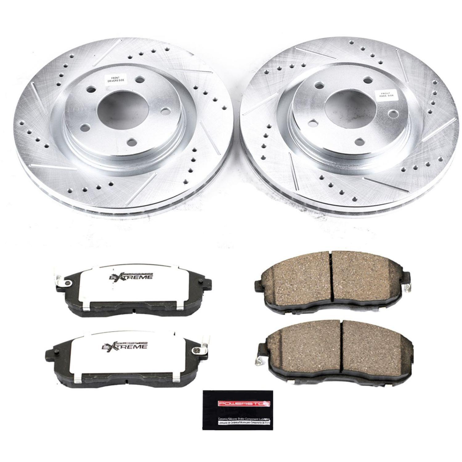 Power Stop 2019 Nissan Sentra Front & Rear Z26 Street Warrior Brake Kit (1x psbK8327-26, 1x psbK8335-26) thumbnail 7