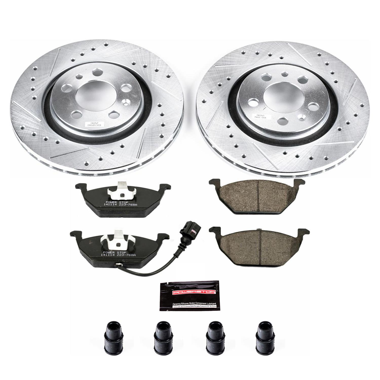 Power Stop 99-06 Volkswagen Beetle Front & Rear Z23 Evolution Sport Brake Kit (1x psbK839, 1x psbK847) thumbnail 3