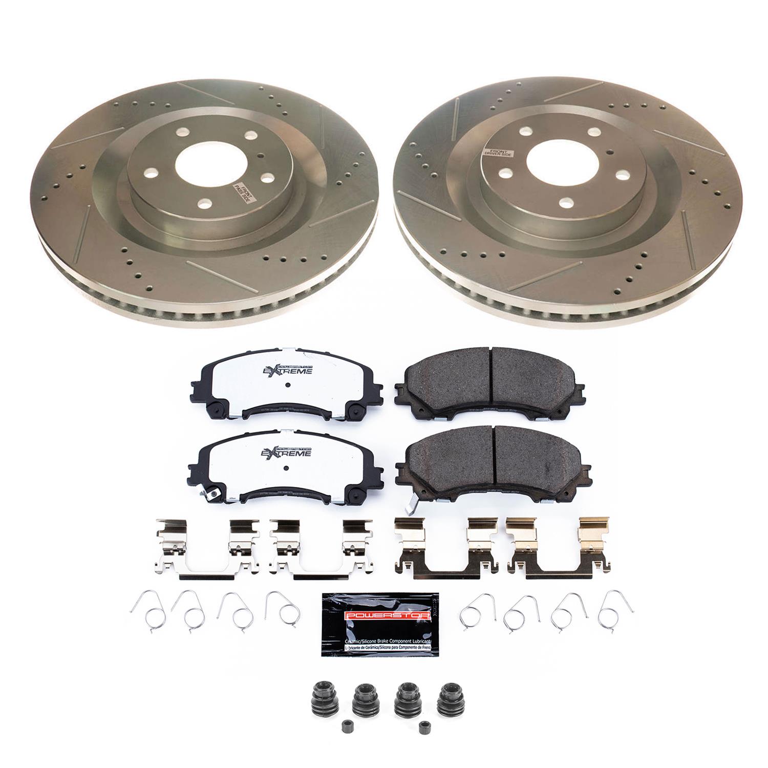 Power Stop K8415-26 Power Stop Z26 Street Warrior Brake Upgrade Kits ...