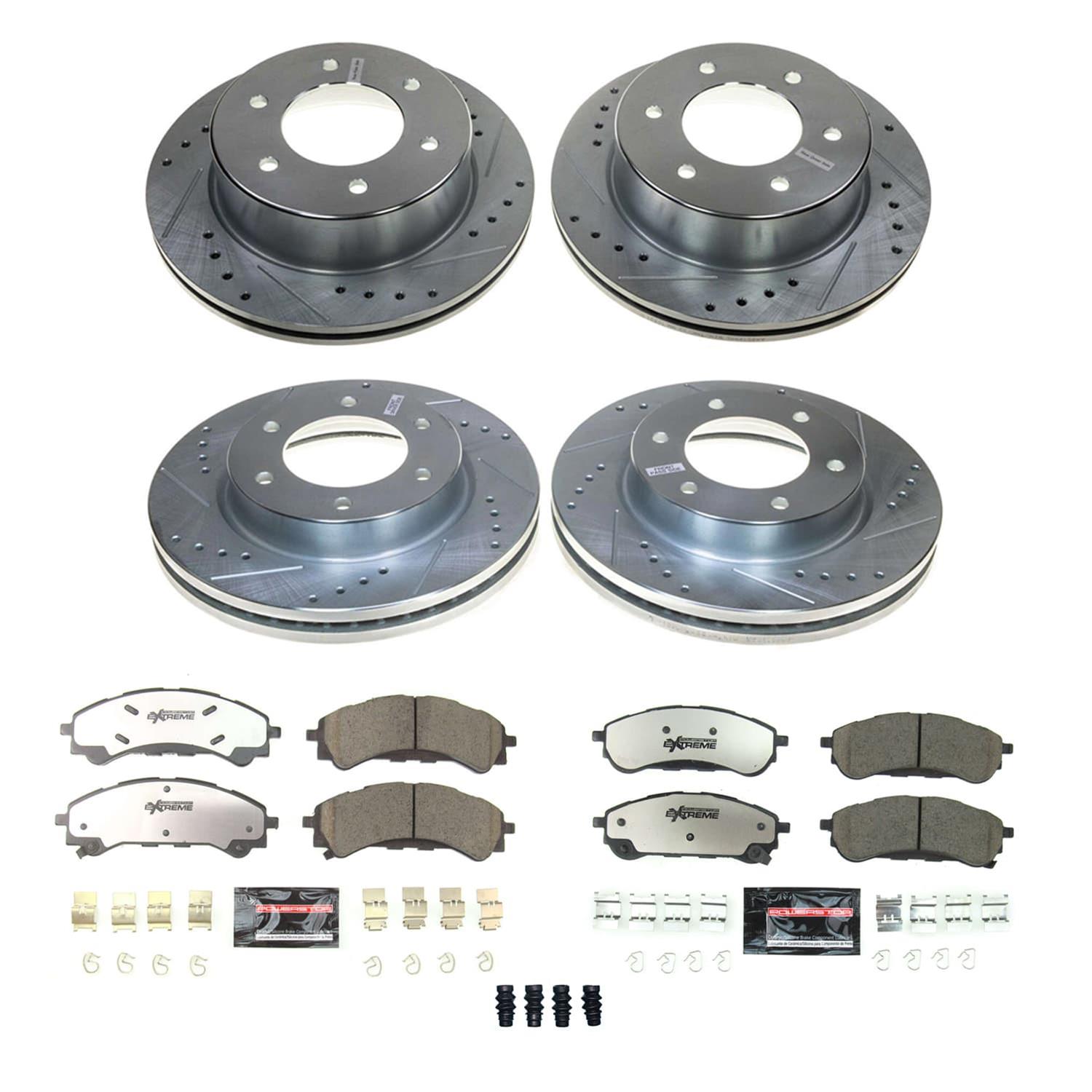 Power Stop 19-22 Ford Ranger Front and Rear Z36 Truck & Tow Brake Kit (1x psbK8430-36, 1x psbK8413-36) thumbnail 4
