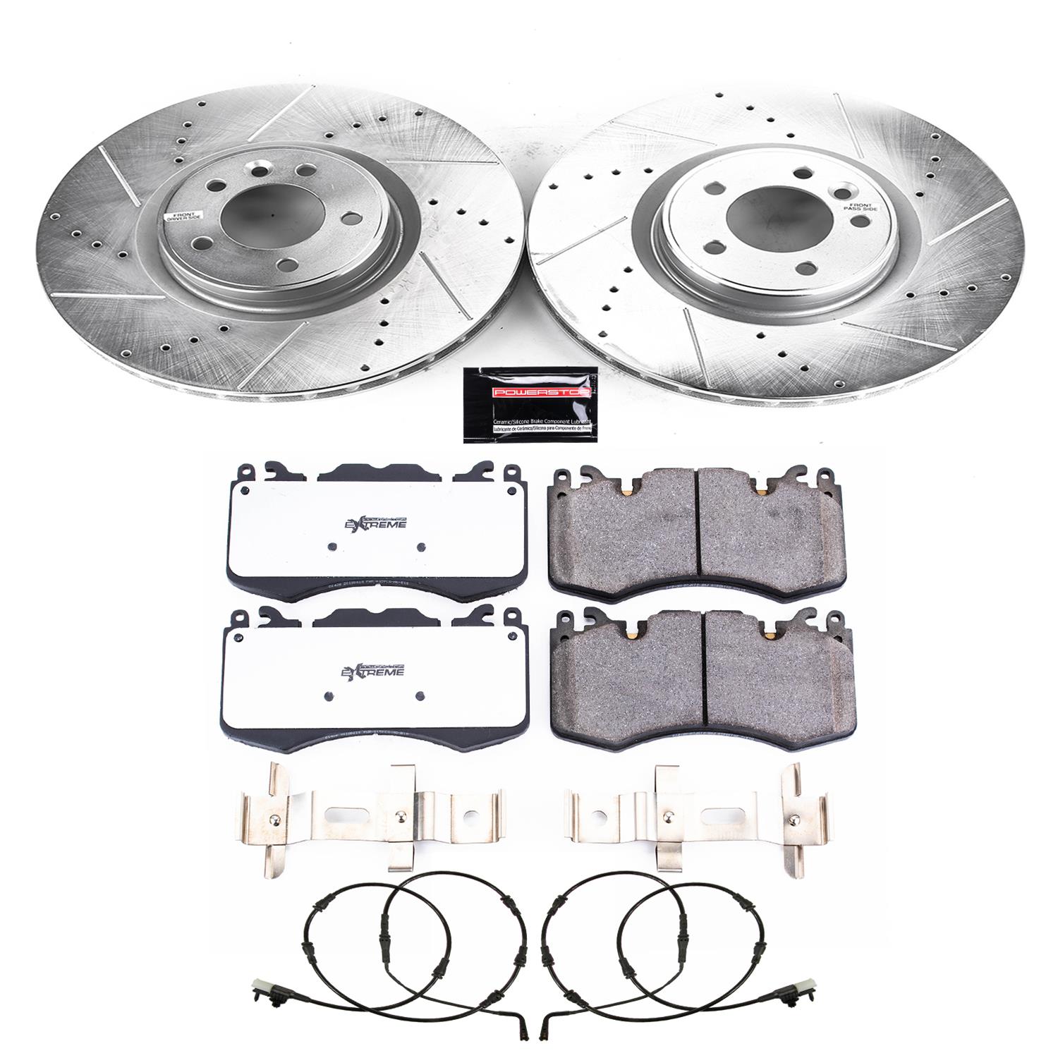 Power Stop 18-21 Land Rover Range Rover Sport Front Z36 Truck & Tow Brake Kit (2x psbSW-1692, 1x psbZ36-1426, 1x psbEBR1409XL, 1x psbEBR1409XR) thumbnail 3