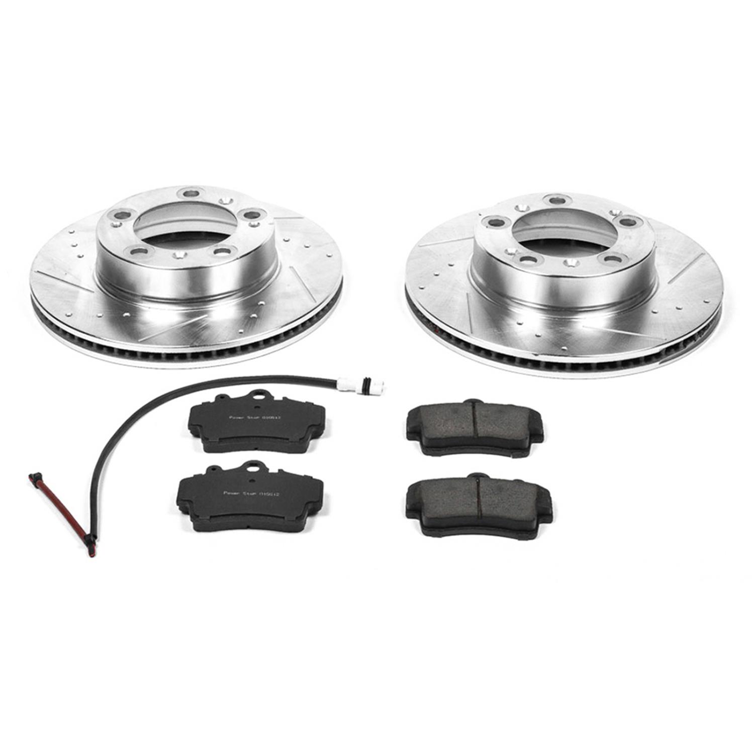 Power Stop 97-04 Porsche Boxster Front & Rear Z23 Evolution Sport Brake Kit (1x psbK857, 1x psbK850) thumbnail 3