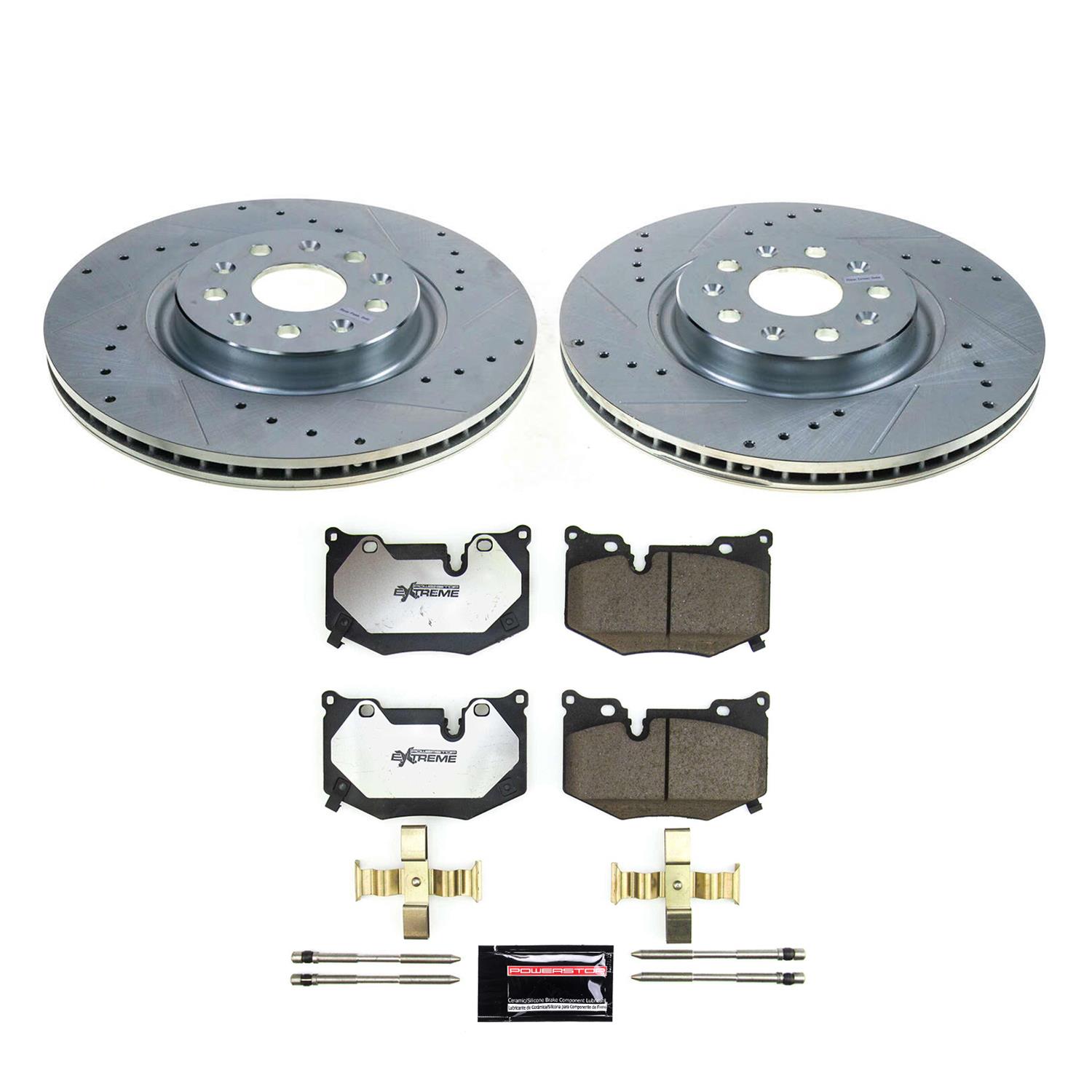 Power Stop 20-21 Chevrolet Corvette Front & Rear Z26 Street Brake Kit (1x psbK8529-26, 1x psbK8531-26) thumbnail 9