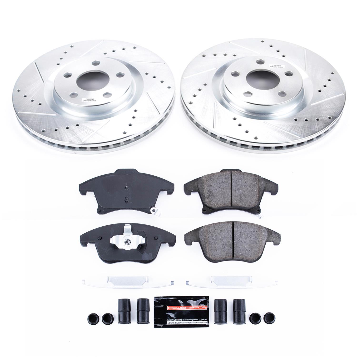 Power Stop 19-20 Ford Police Responder Hybrid Front & Rear Z23 Evolution Sport Brake Kit (1x psbK7417, 1x psbK8540) thumbnail 4