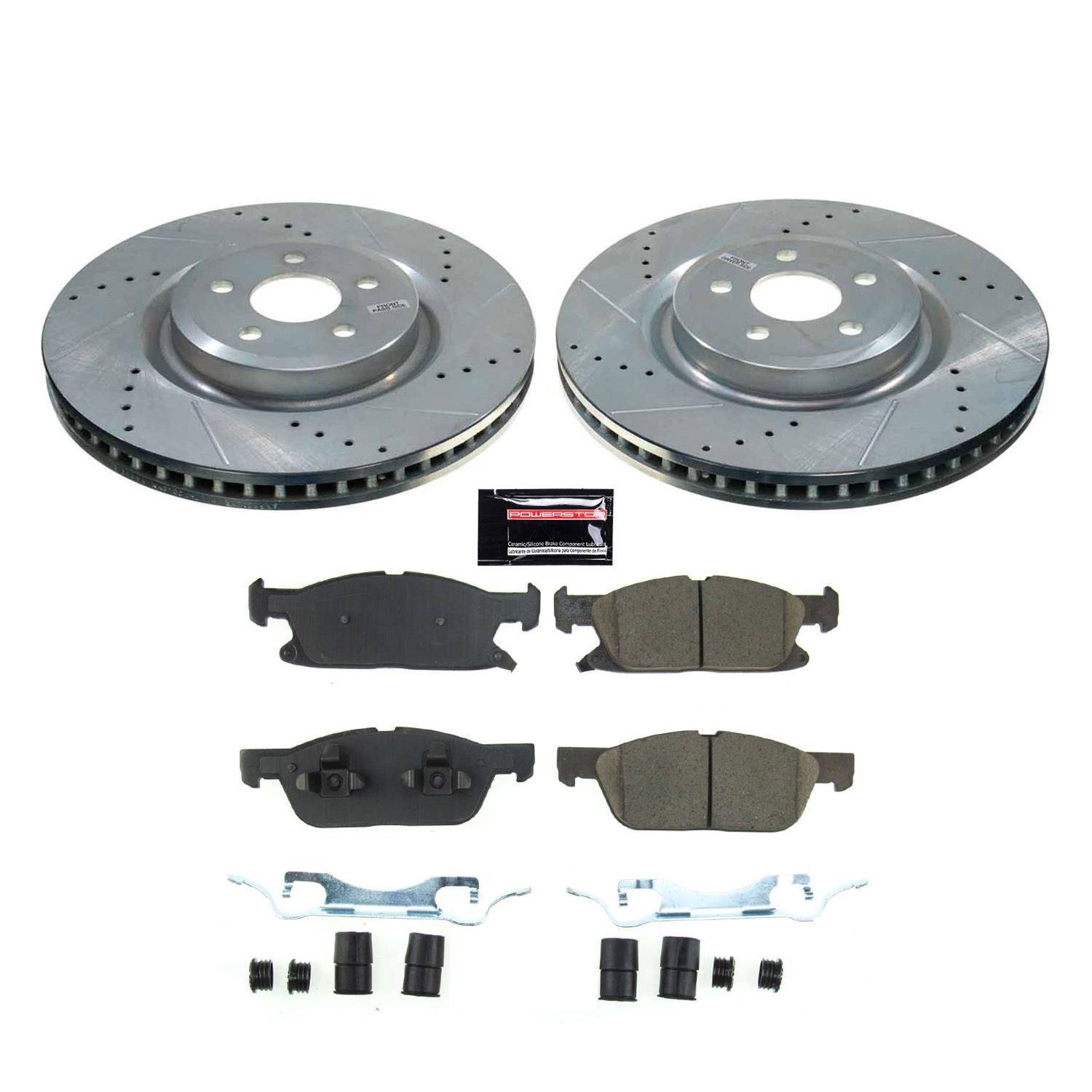 PowerStop K8542 PowerStop Z23 Evolution Sport Brake Upgrade Kits
