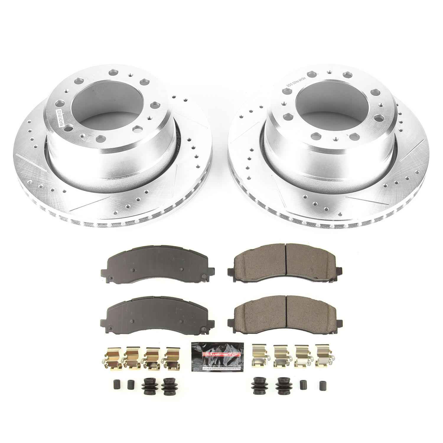 Power Stop 20-22 Ram 3500 Rear Z23 Evolution Brake Kit (1x psbZ23-2225, 1x psbAR83067XL, 1x psbAR83067XR) thumbnail 9