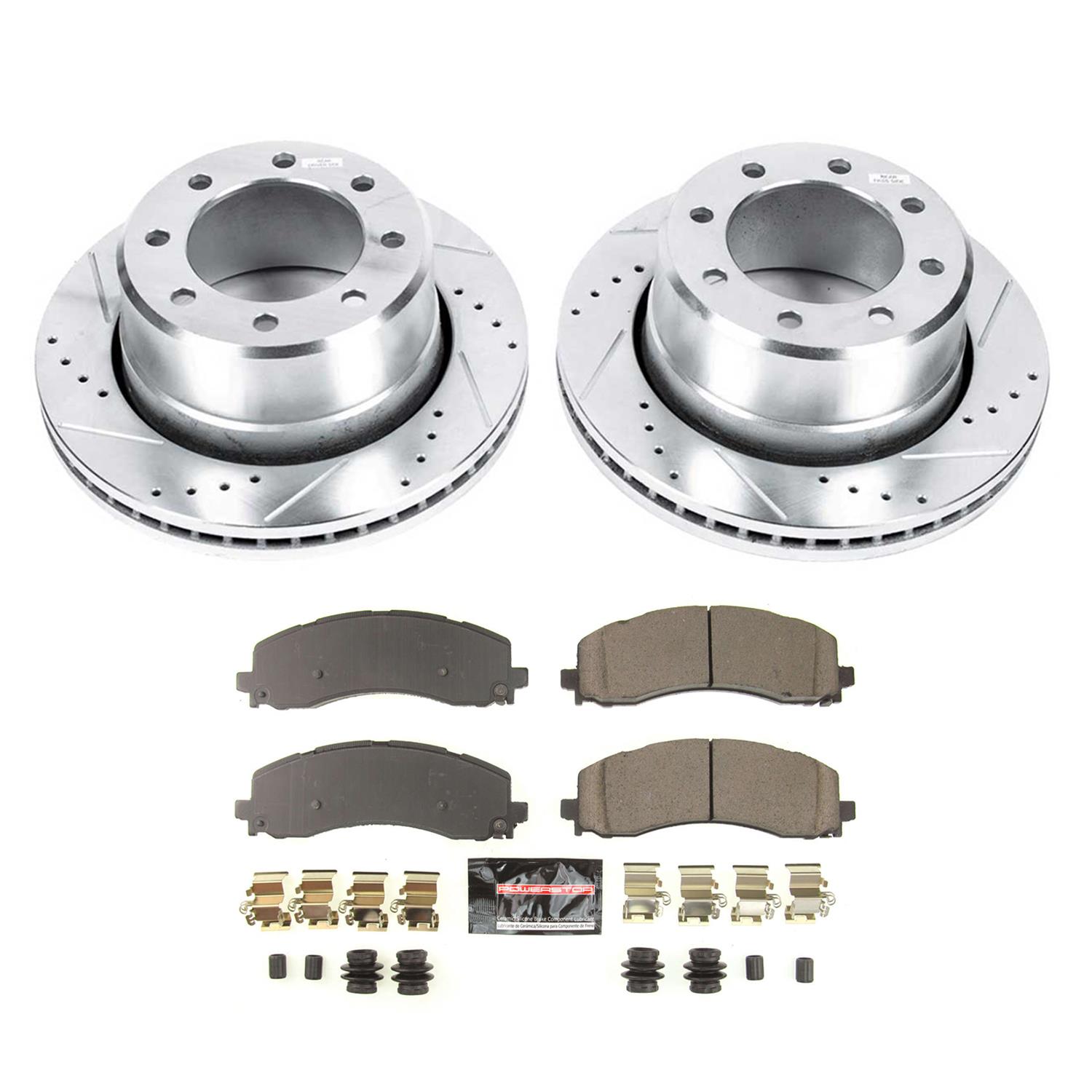 Power Stop 20-22 Ram 2500 Rear Z23 Evolution Brake Kit (1x psbZ23-2225, 1x psbAR8374XL, 1x psbAR8374XR) thumbnail 9