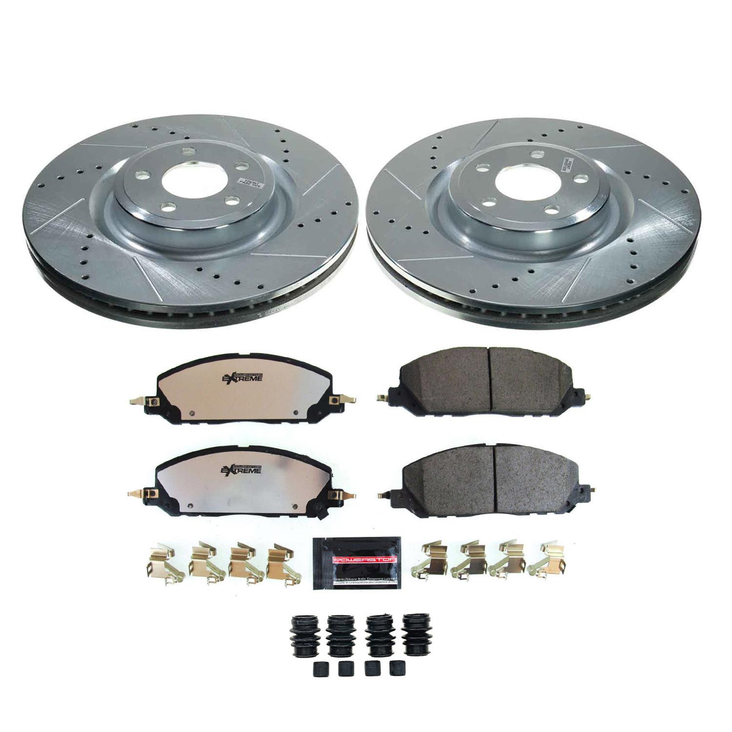 PowerStop K8673-36 PowerStop Z36 Truck and Tow Brake Upgrade Kits