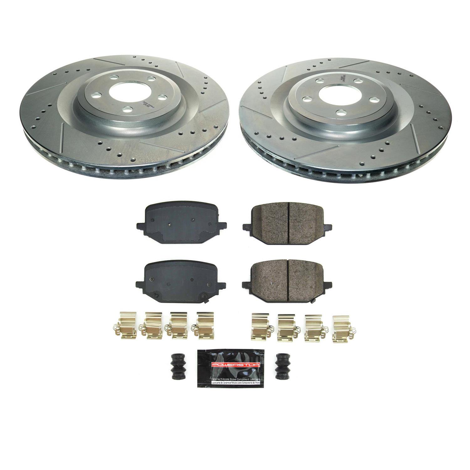 Power Stop K8682 Power Stop Z23 Evolution Sport Brake Upgrade Kits  
