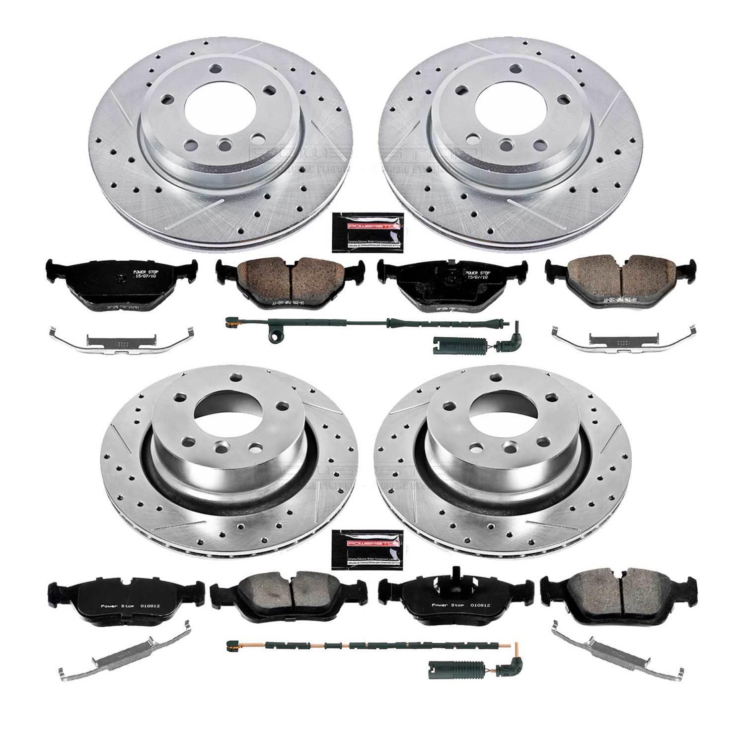 Power Stop 03-08 BMW Z4 Front & Rear Z23 Evolution Sport Brake Kit (1x psbK962, 1x psbK869) thumbnail 8