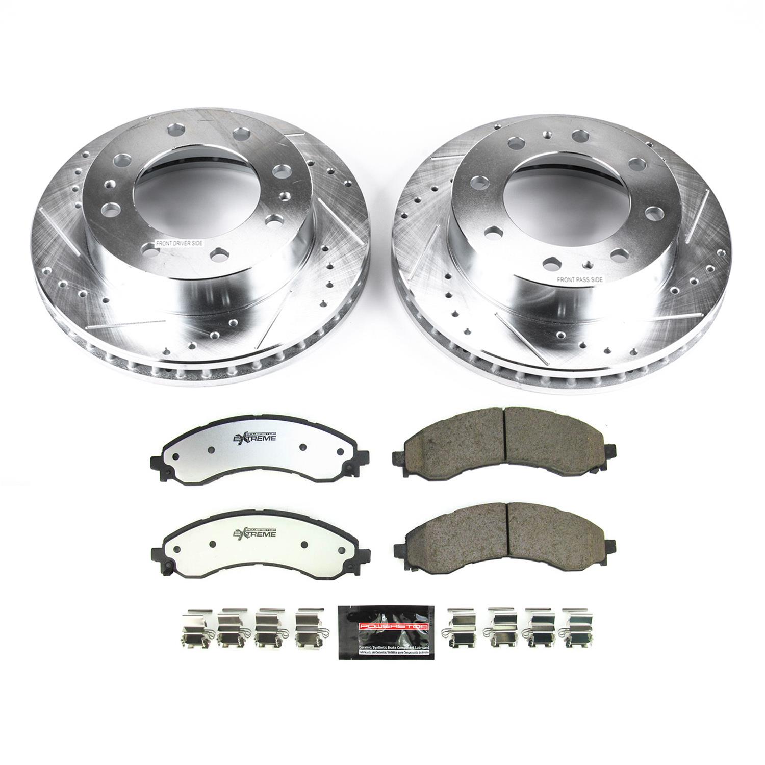 Power Stop 21-22 GMC Savana 3500 Front and Rear Z36 Truck & Tow Brake Kit (1x psbK8767-36, 1x psbK8746-36) thumbnail 7