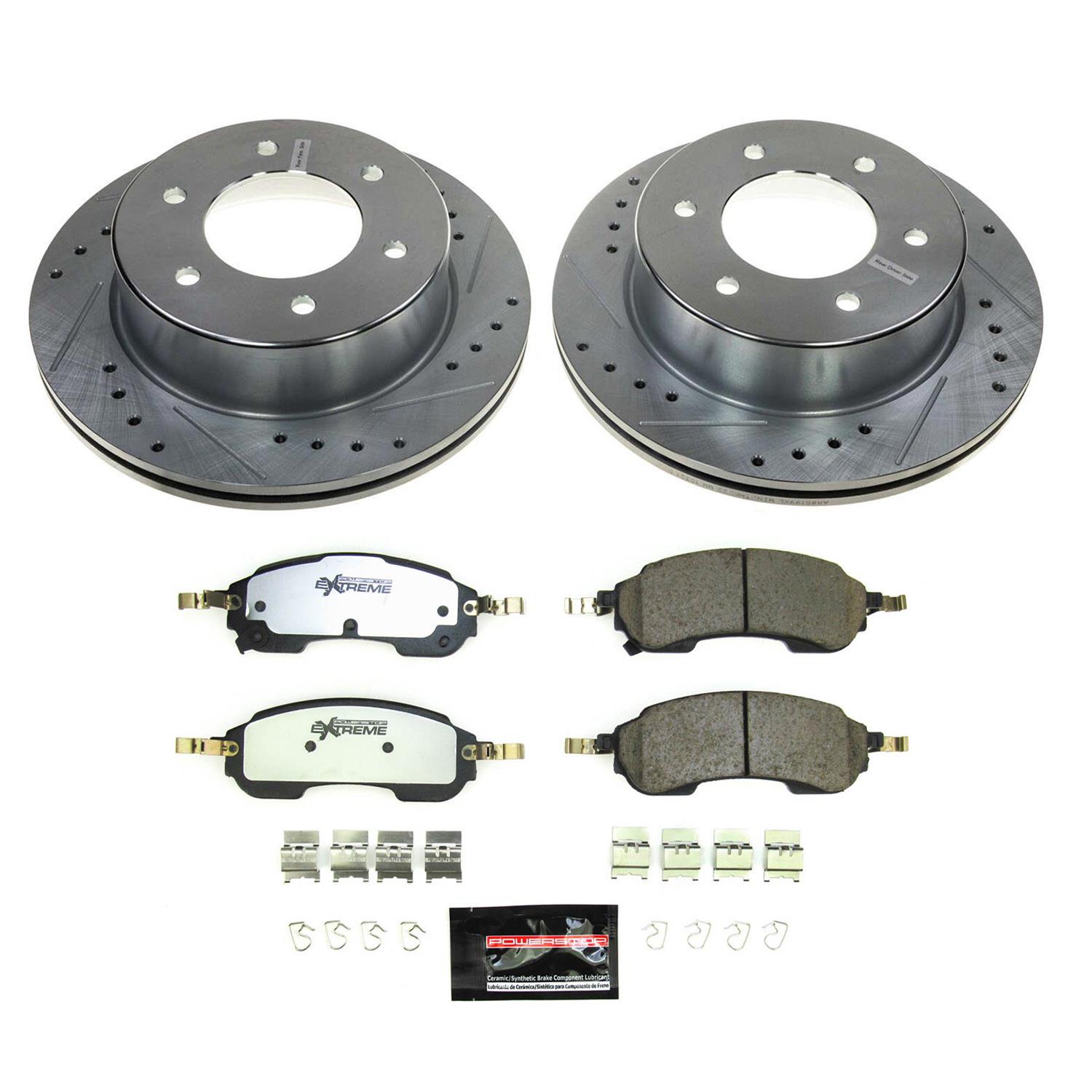 PowerStop K8763-36 PowerStop Z36 Truck and Tow Brake Upgrade Kits