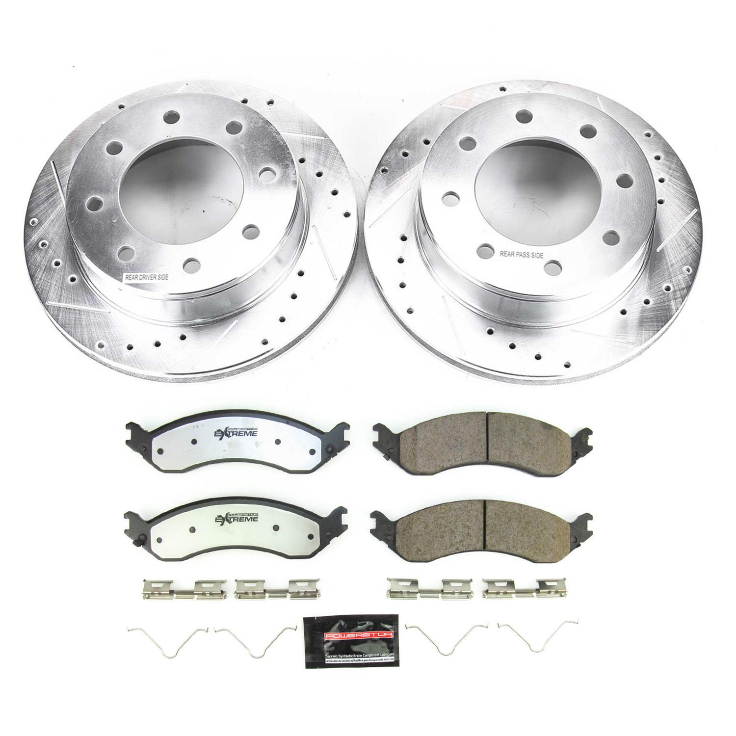 Power Stop 21-22 GMC Savana 3500 Front and Rear Z36 Truck & Tow Brake Kit (1x psbK8767-36, 1x psbK8746-36) thumbnail 6