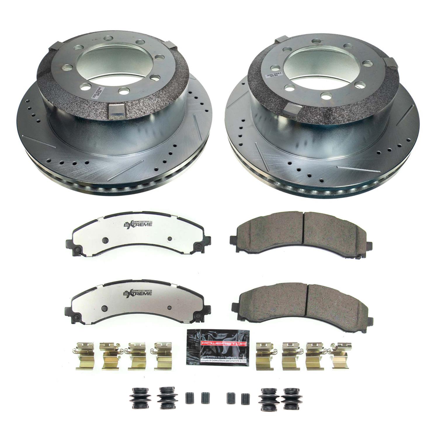 Power Stop 19-22 Ram 3500 Rear Z36 Truck & Tow Brake Kit (1x psbZ36-2224, 1x psbPBK126, 1x psbAR83100XL, 1x psbAR83100XR) thumbnail 6