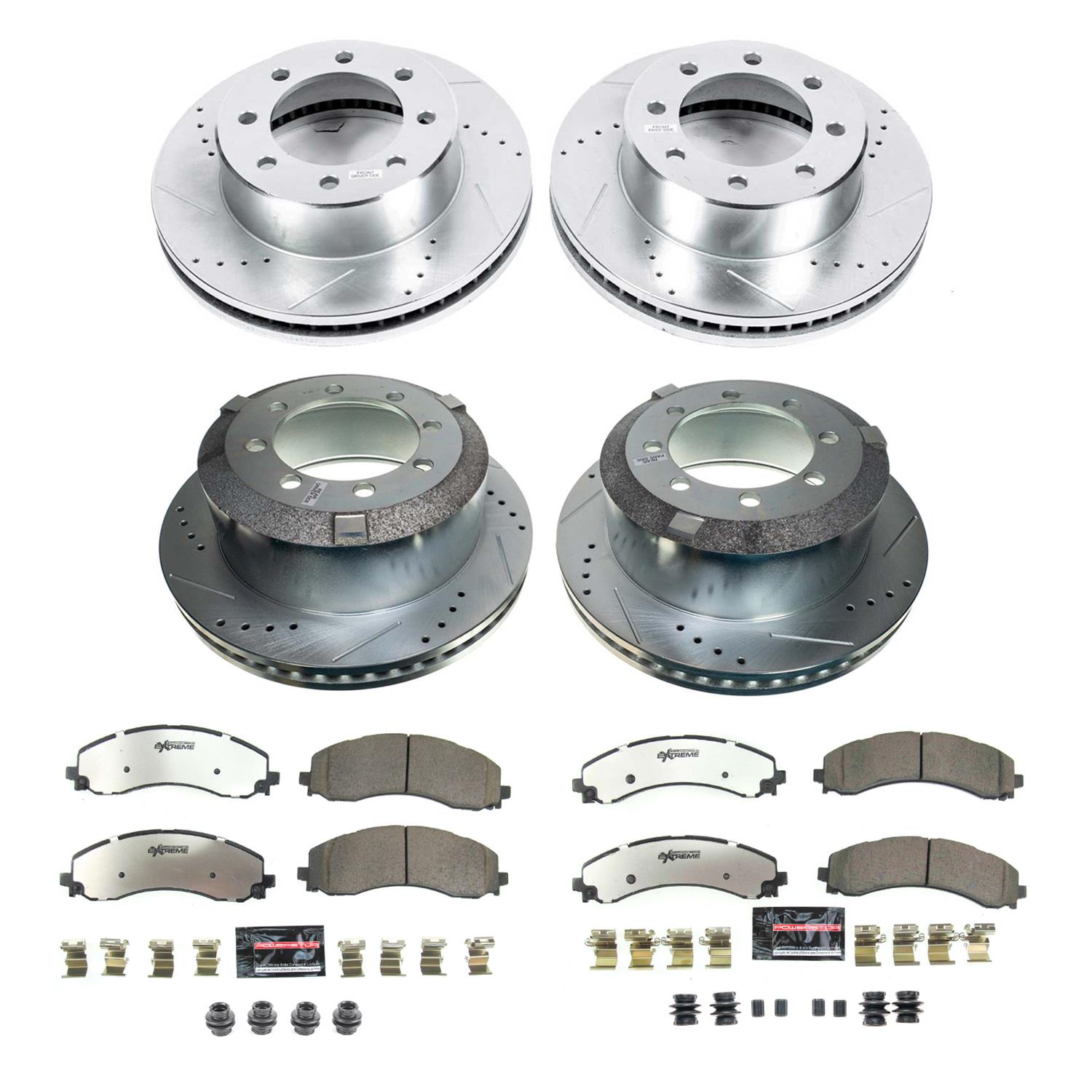 Power Stop 19-22 Ram 3500 Front and Rear Z36 Truck & Tow Brake Kit (Bundled Kit) thumbnail 9