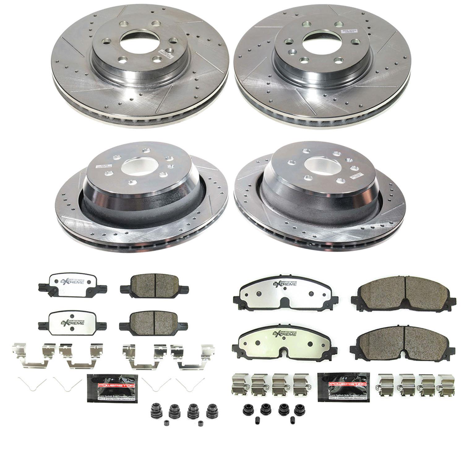 PowerStop K8797-36 PowerStop Z36 Truck and Tow Brake Upgrade Kits