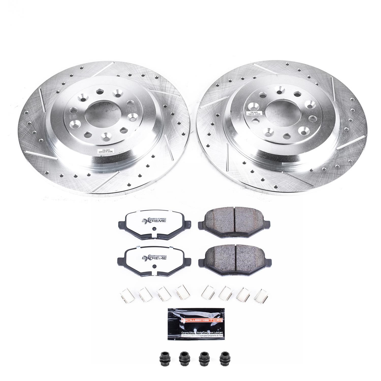 Power Stop 11-19 Lincoln MKT Front and Rear Z36 Truck & Tow Brake Kit (1x psbK5583-36, 1x psbK8846-36) thumbnail 7