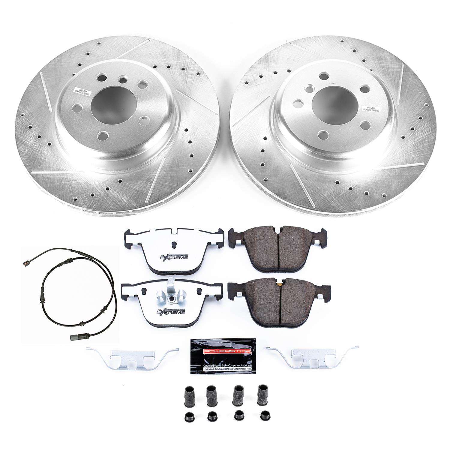 PowerStop K8848-26 PowerStop Z26 Street Warrior Brake Upgrade Kits