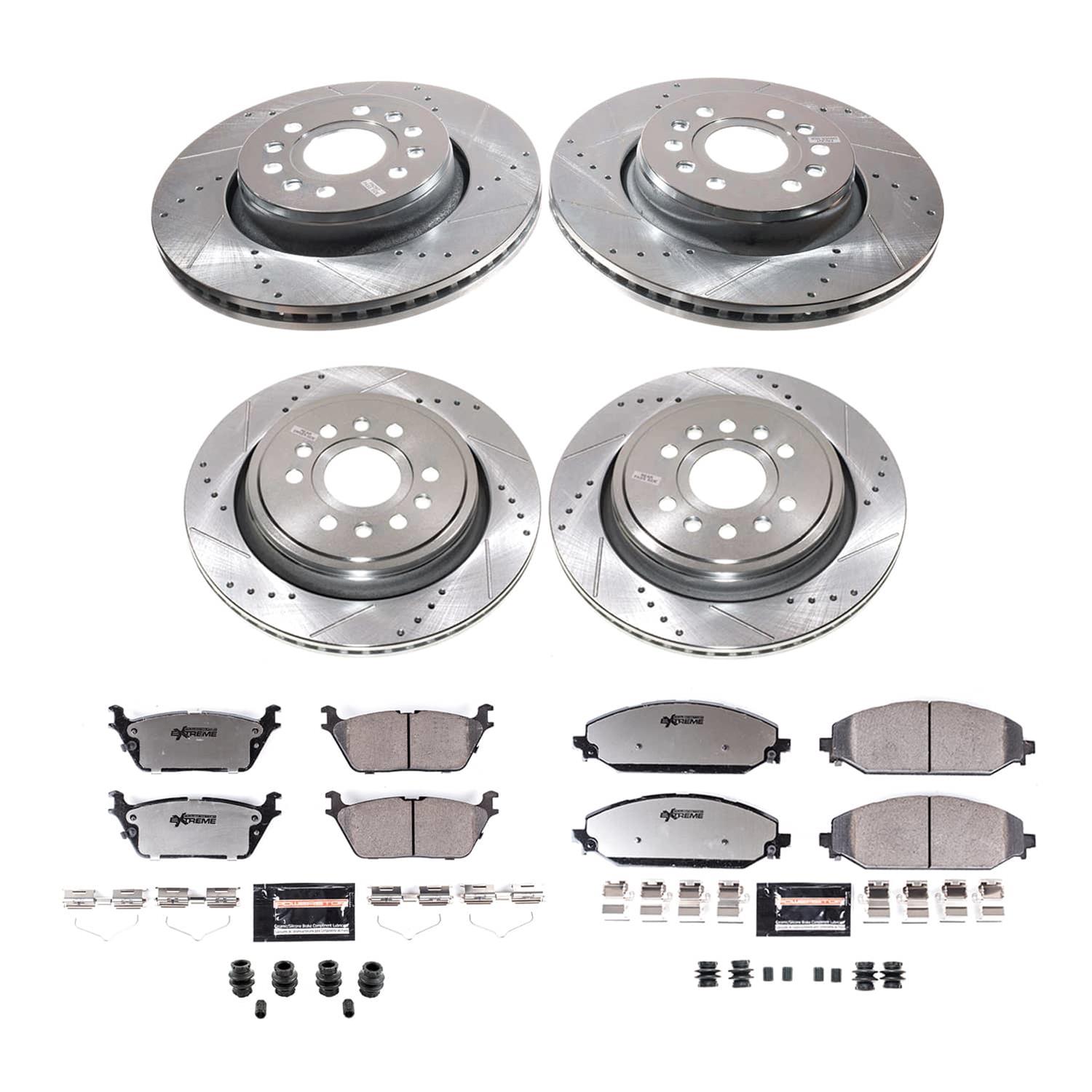 PowerStop K8902-36 PowerStop Z36 Truck and Tow Brake Upgrade Kits