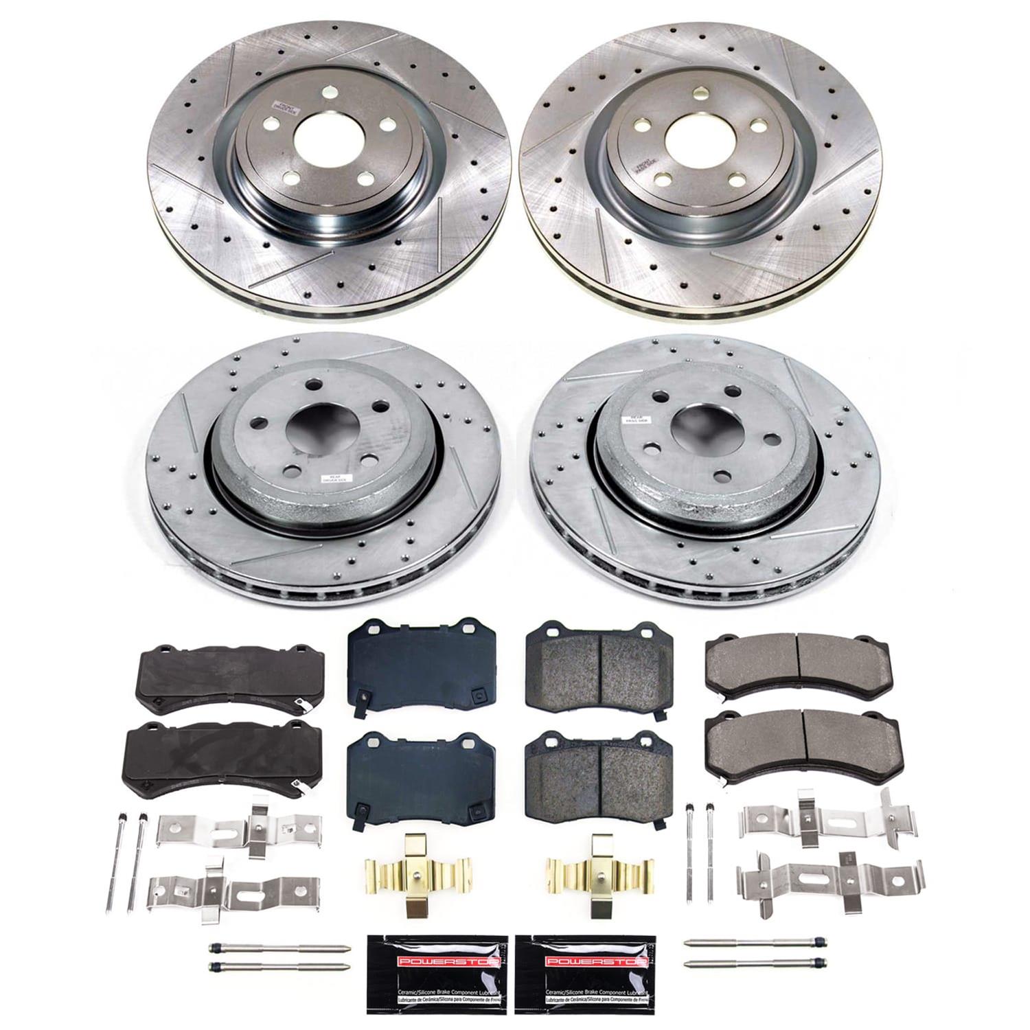 PowerStop K8903 PowerStop Z23 Evolution Sport Brake Upgrade Kits