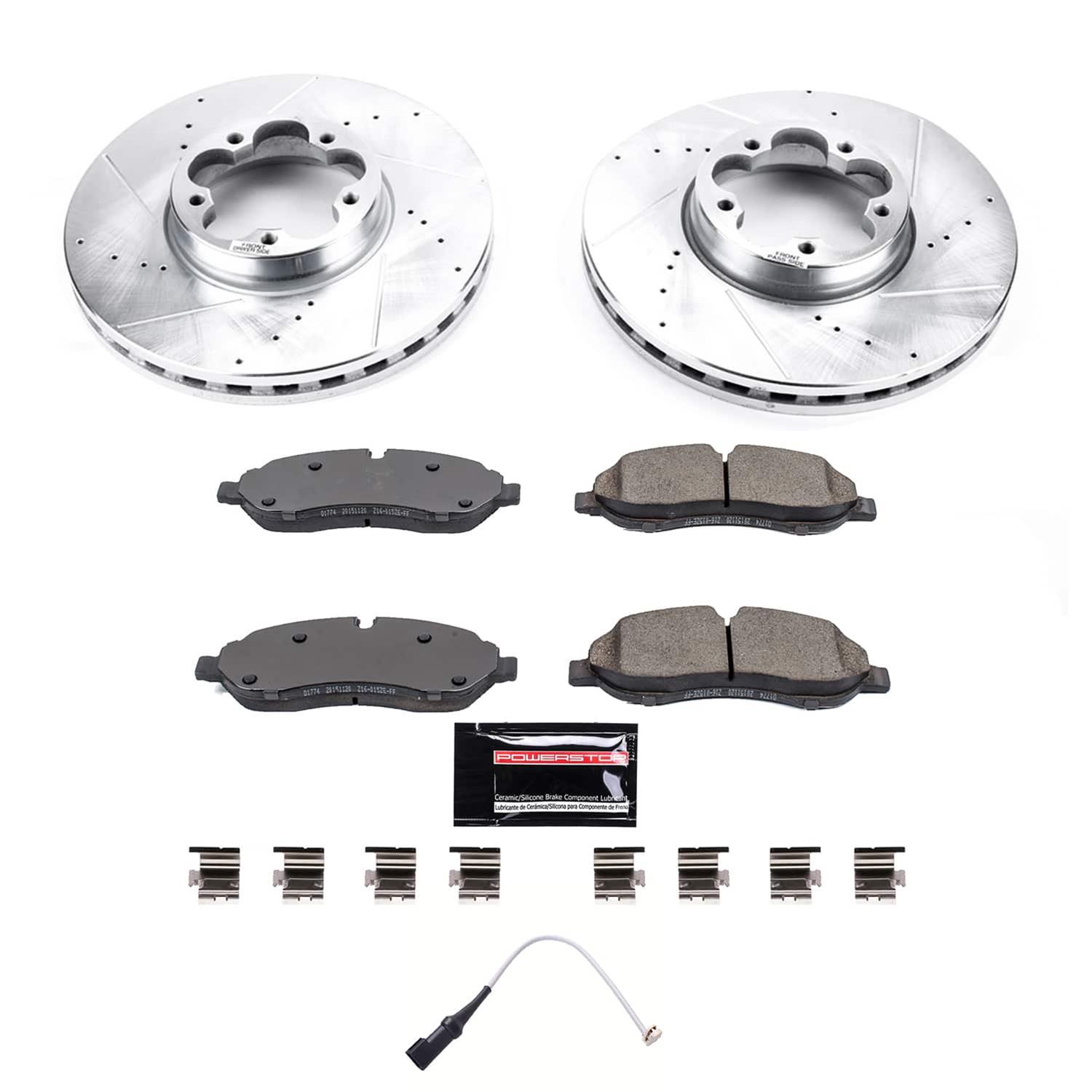 Power Stop 20-22 Ford Transit-350 HD Front Z23 Evolution Brake Kit thumbnail 9