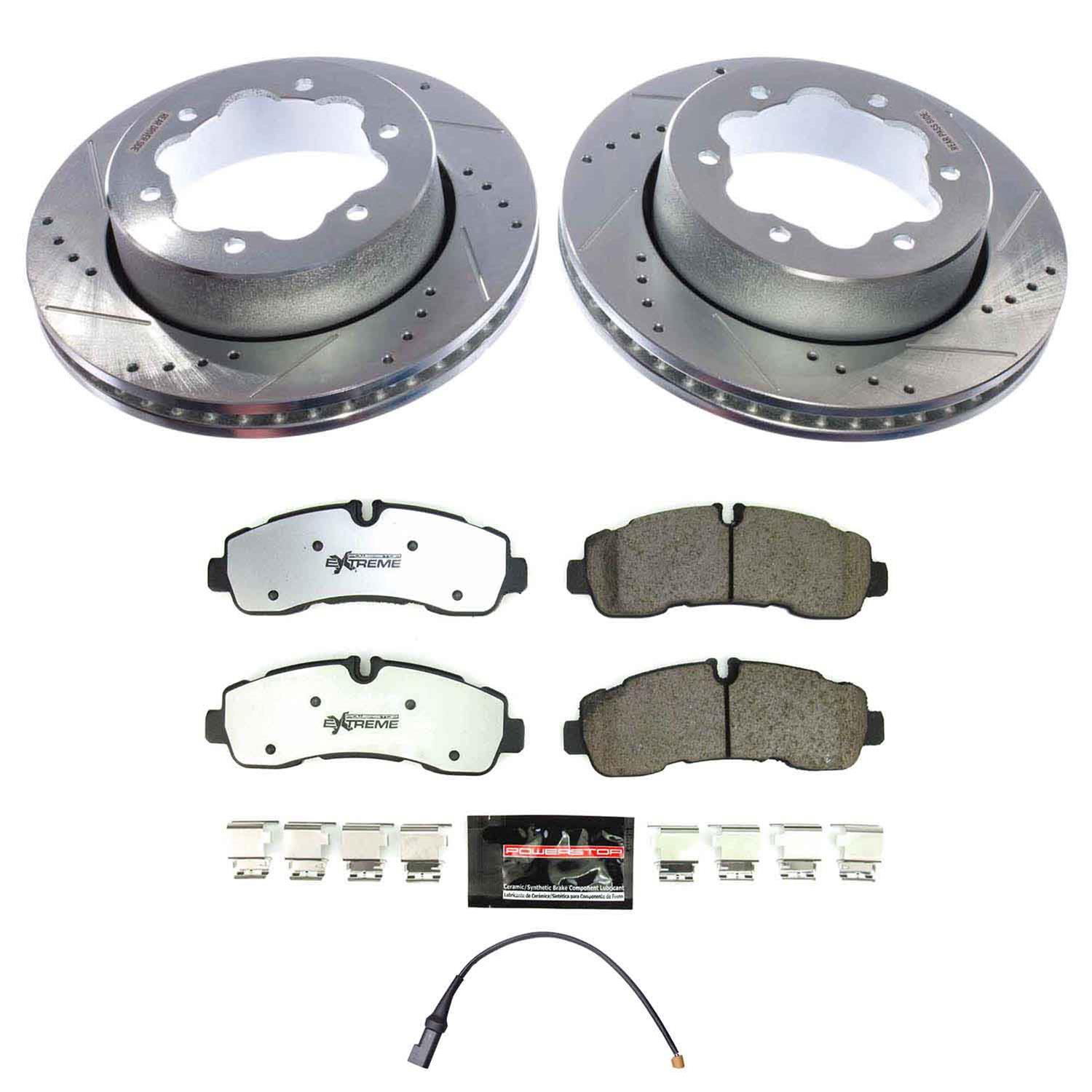 Power Stop 20-23 Ford Transit-350 HD Rear Z36 Truck & Tow Brake Kit thumbnail 4