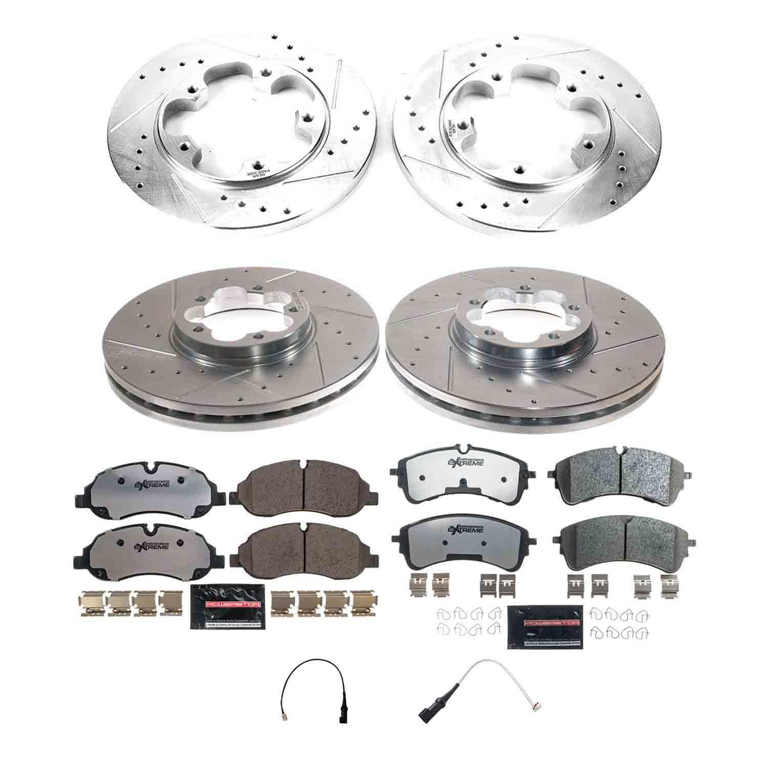 Power Stop 2021 Ford Transit-150 Front and Rear Z36 Truck & Tow Brake Kit (1x psbK9057-36, 1x psbK8988-36) thumbnail 4
