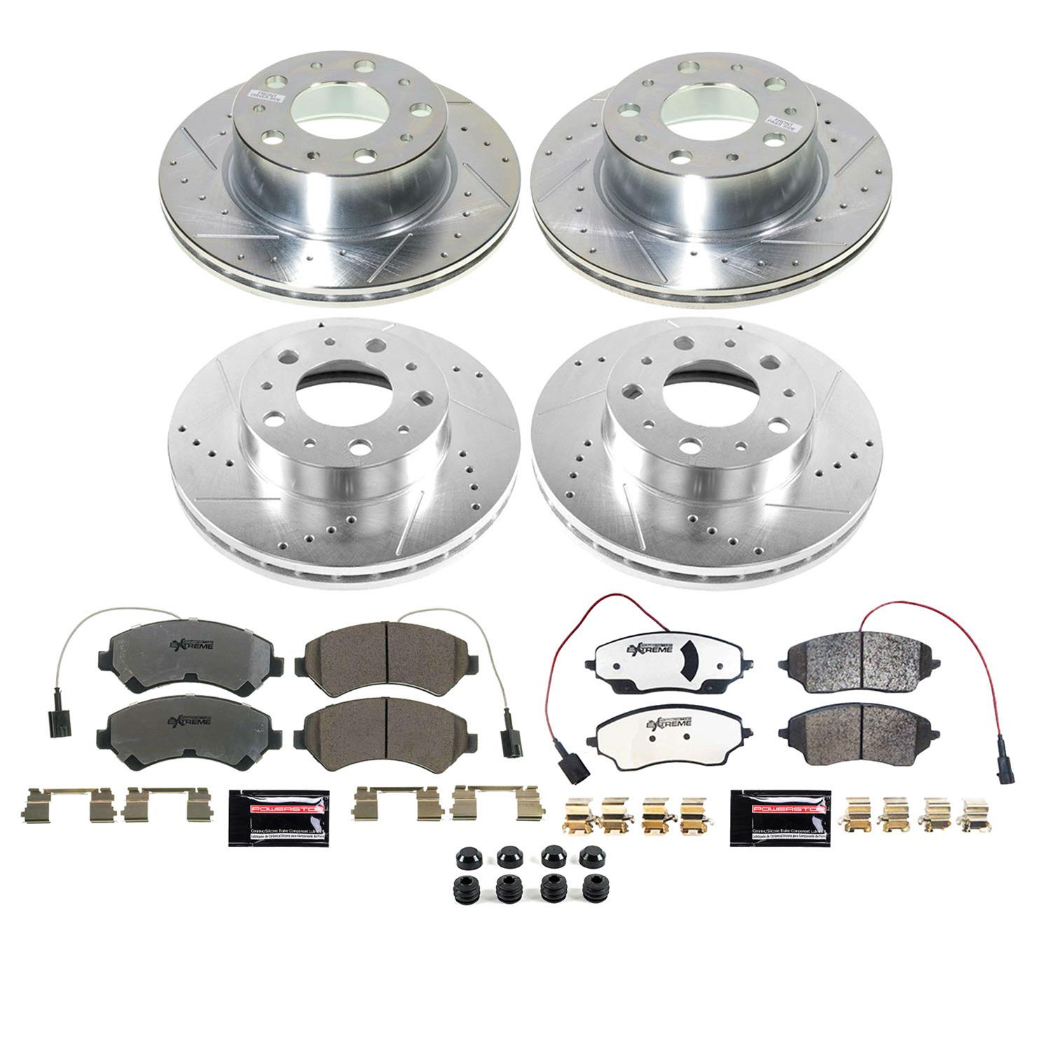 Power Stop 22-23 Ram ProMaster 1500 Front and Rear Z36 Truck & Tow Brake Kit (1x psbK7303-36, 1x psbK9138-36) thumbnail 4